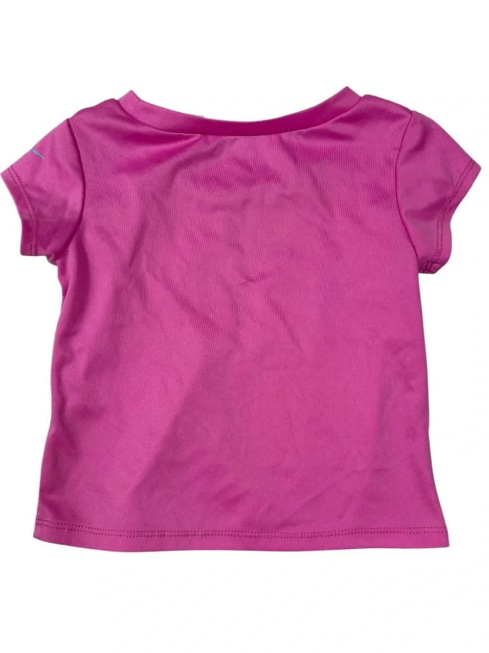 Nike Just Do It Pink Dri-Fit Tee with Blue & Pink Shorts - Picture 5 of 12